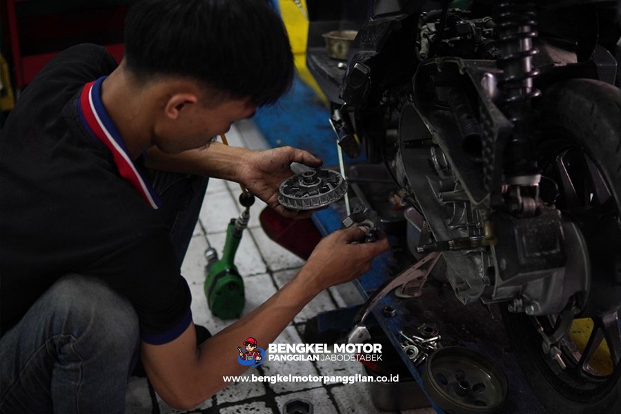 Servis gear CVT motor matic